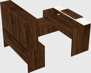 Modular reception desk