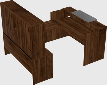 Modular reception desk