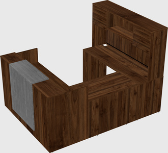 Modular reception desk