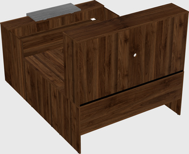 Modular reception desk