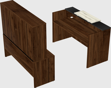 Modular reception desk