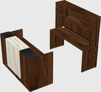 Modular reception desk