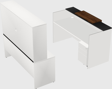 Modular reception desk