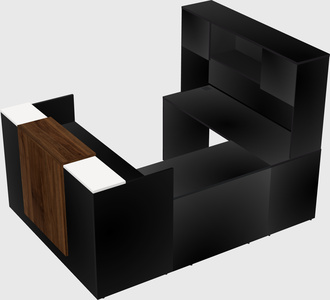 Modular reception desk