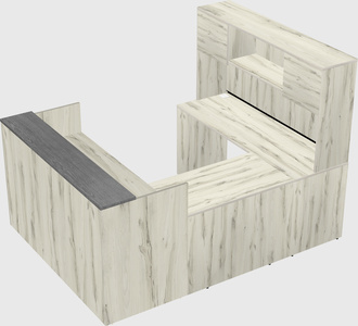 Modular reception desk