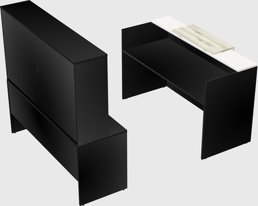 Modular reception desk