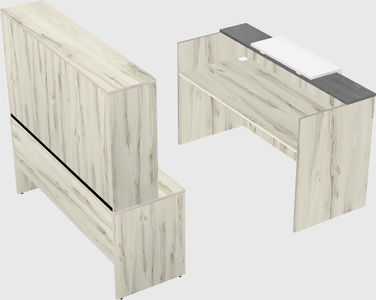 Modular reception desk