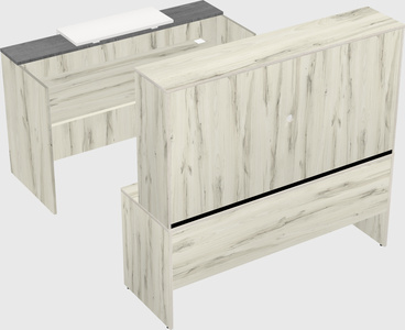 Modular reception desk