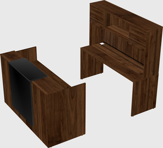 Modular reception desk