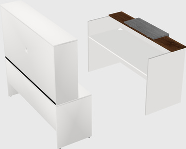 Modular reception desk
