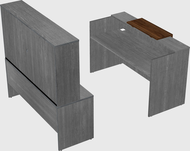 Modular reception desk