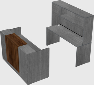 Modular reception desk