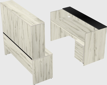 Modular reception desk