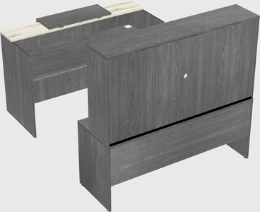 Modular reception desk