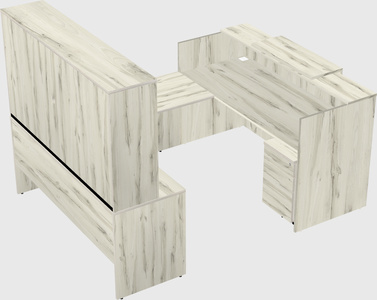 Modular reception desk