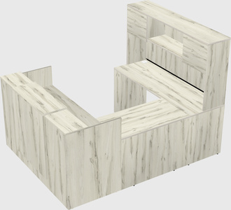 Modular reception desk