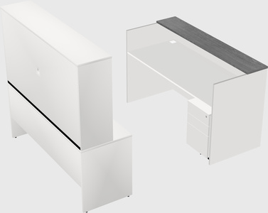 Modular reception desk