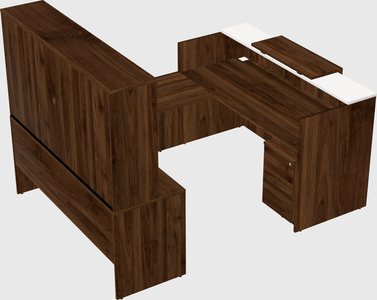 Modular reception desk