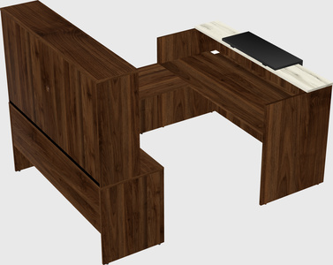 Modular reception desk