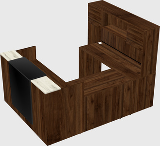 Modular reception desk