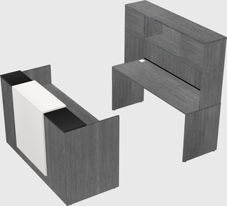 Modular reception desk