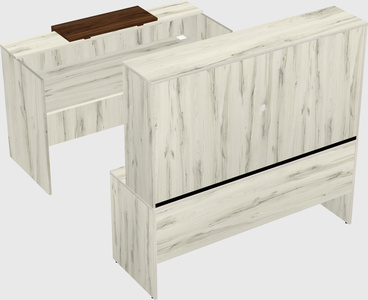 Modular reception desk