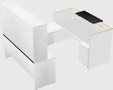 Modular reception desk