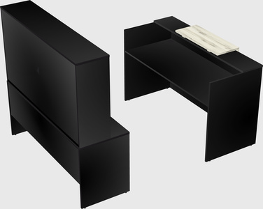 Modular reception desk