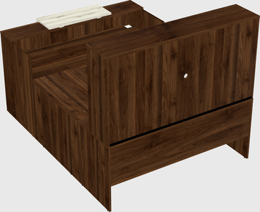 Modular reception desk