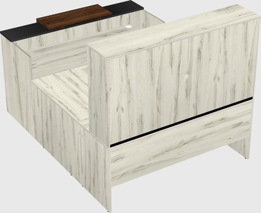 Modular reception desk