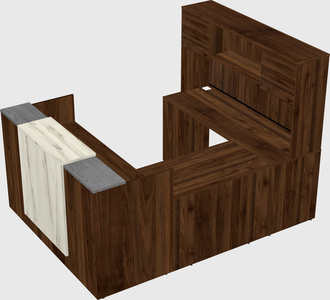 Modular reception desk