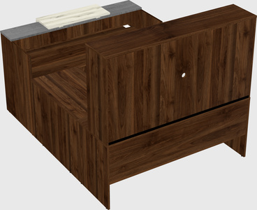 Modular reception desk