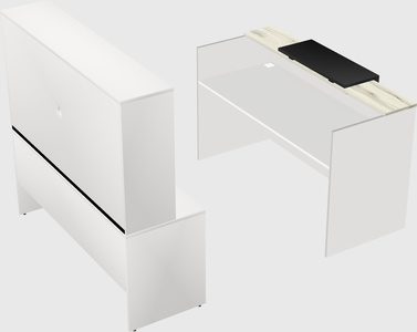 Modular reception desk
