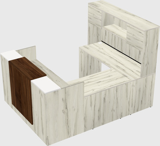 Modular reception desk
