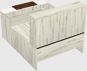 Modular reception desk