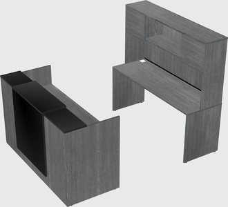 Modular reception desk