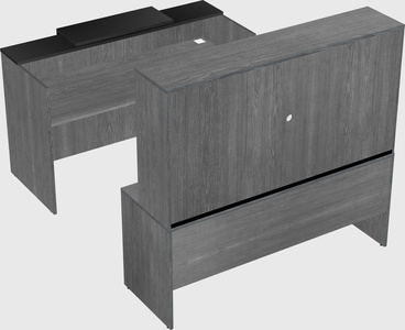 Modular reception desk