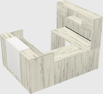 Modular reception desk