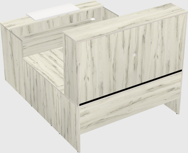 Modular reception desk