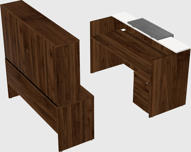 Modular reception desk