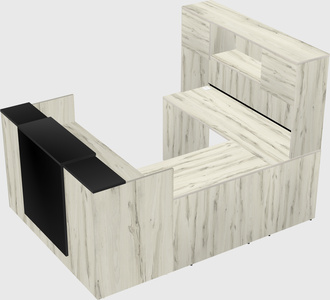 Modular reception desk