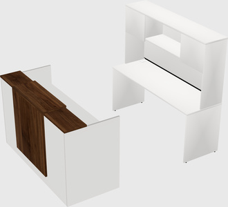 Modular reception desk
