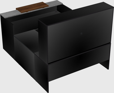 Modular reception desk