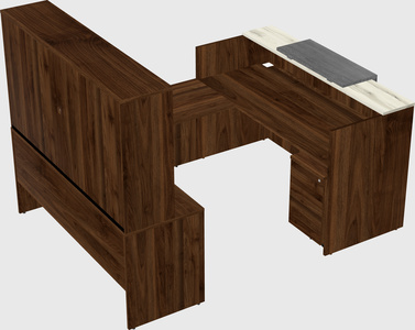 Modular reception desk