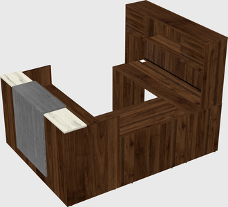 Modular reception desk
