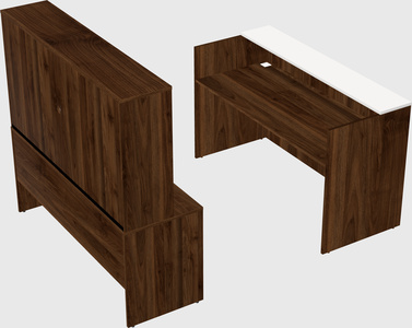 Modular reception desk