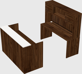 Modular reception desk