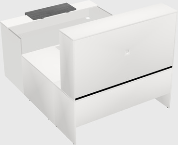 Modular reception desk