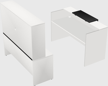 Modular reception desk