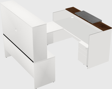 Modular reception desk